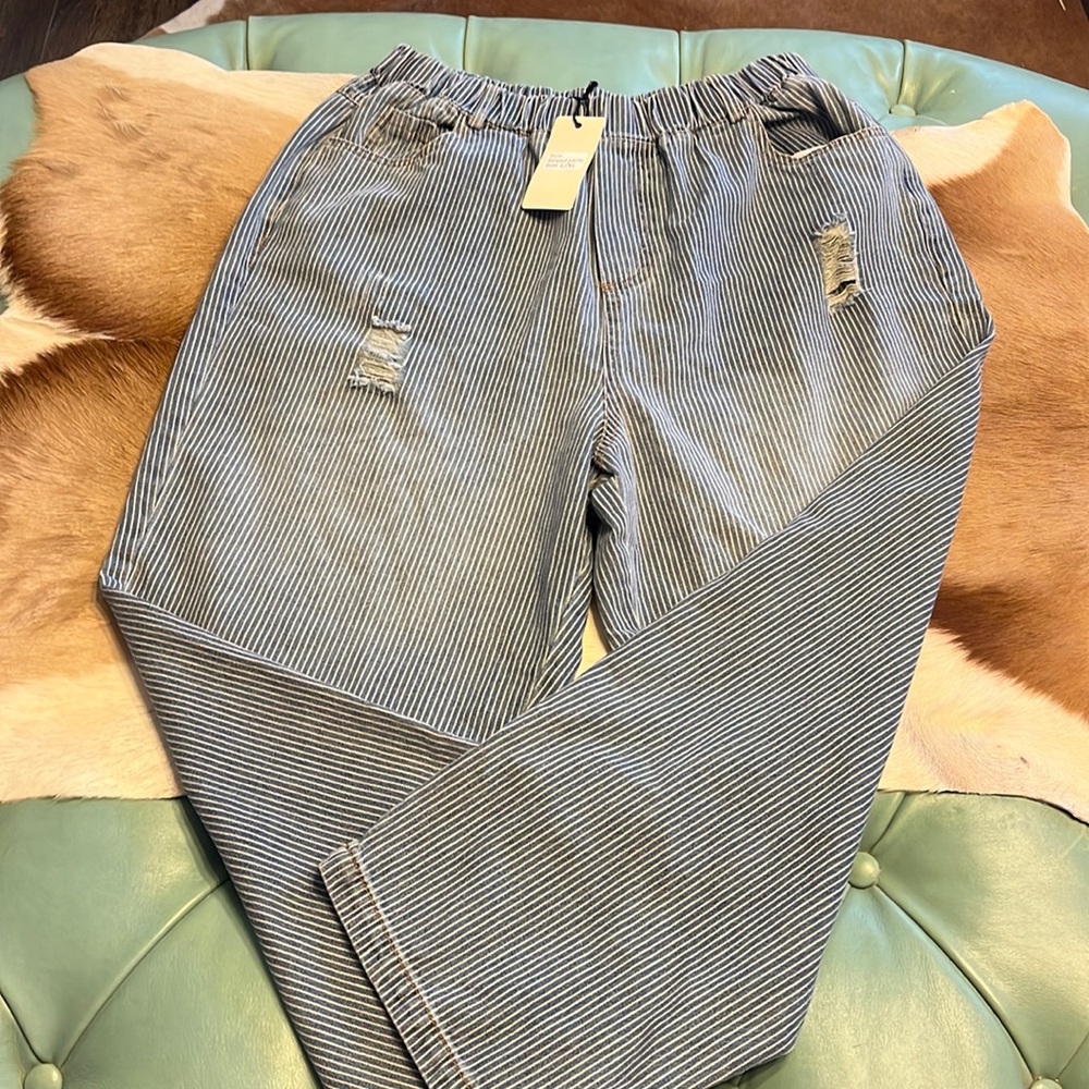 Jaded Gypsy slouchy cropped pant